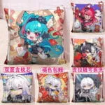 Neverness to Everness (NTE) Chibi Character Square Pillow – Festive Series | nte.global