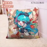 Neverness to Everness (NTE) Chibi Character Square Pillow – Festive Series | nte.global