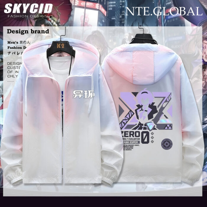 NTE Gradient Sun-Protection Jacket - Lightweight Summer Activewear (Esper Zero/ Baizang / Hathor / Jiuyuan / Daffodil) - Image 13