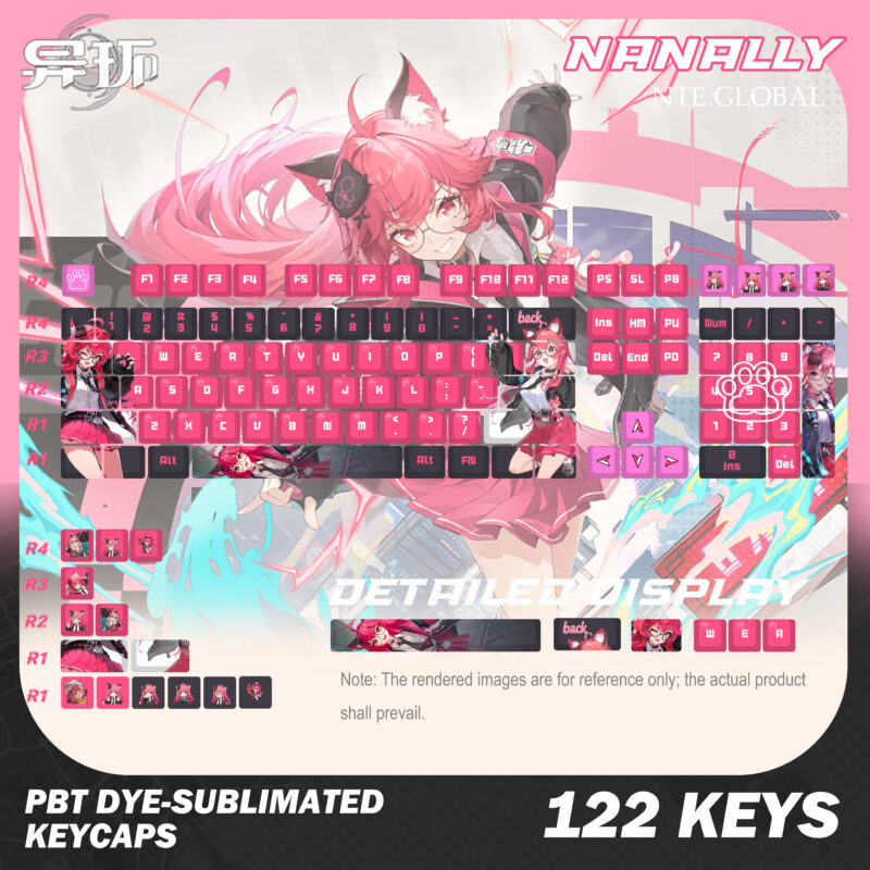 NTE Nanally Keycaps