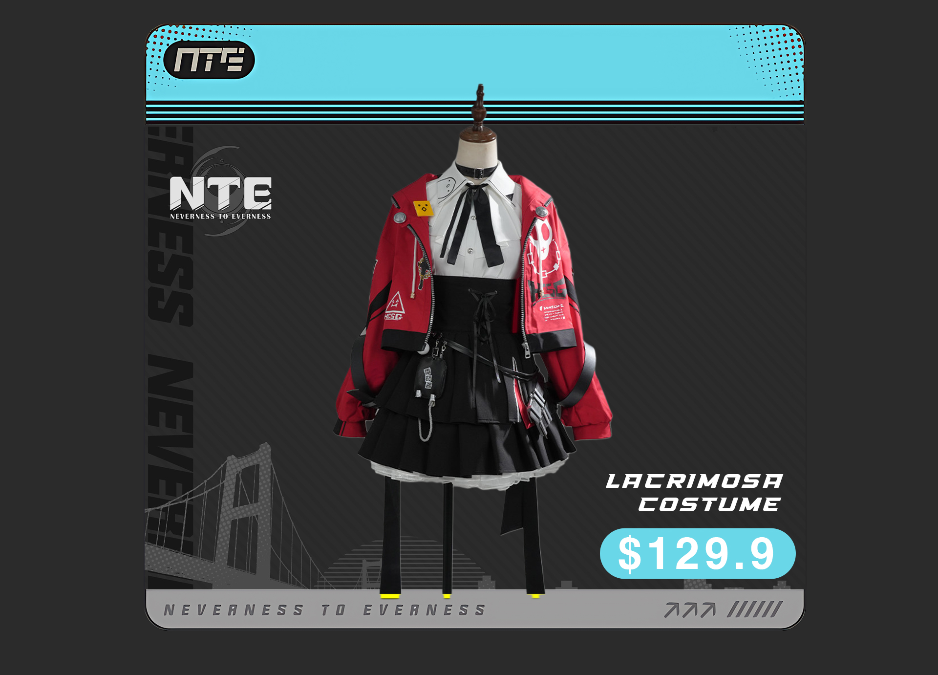 NTE Lacrimosa Cosplay Costume | nte.global