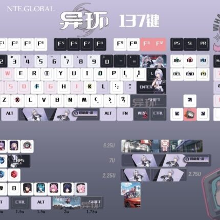 Neverness to Everness Esper Zero Keycap Set | nte.global