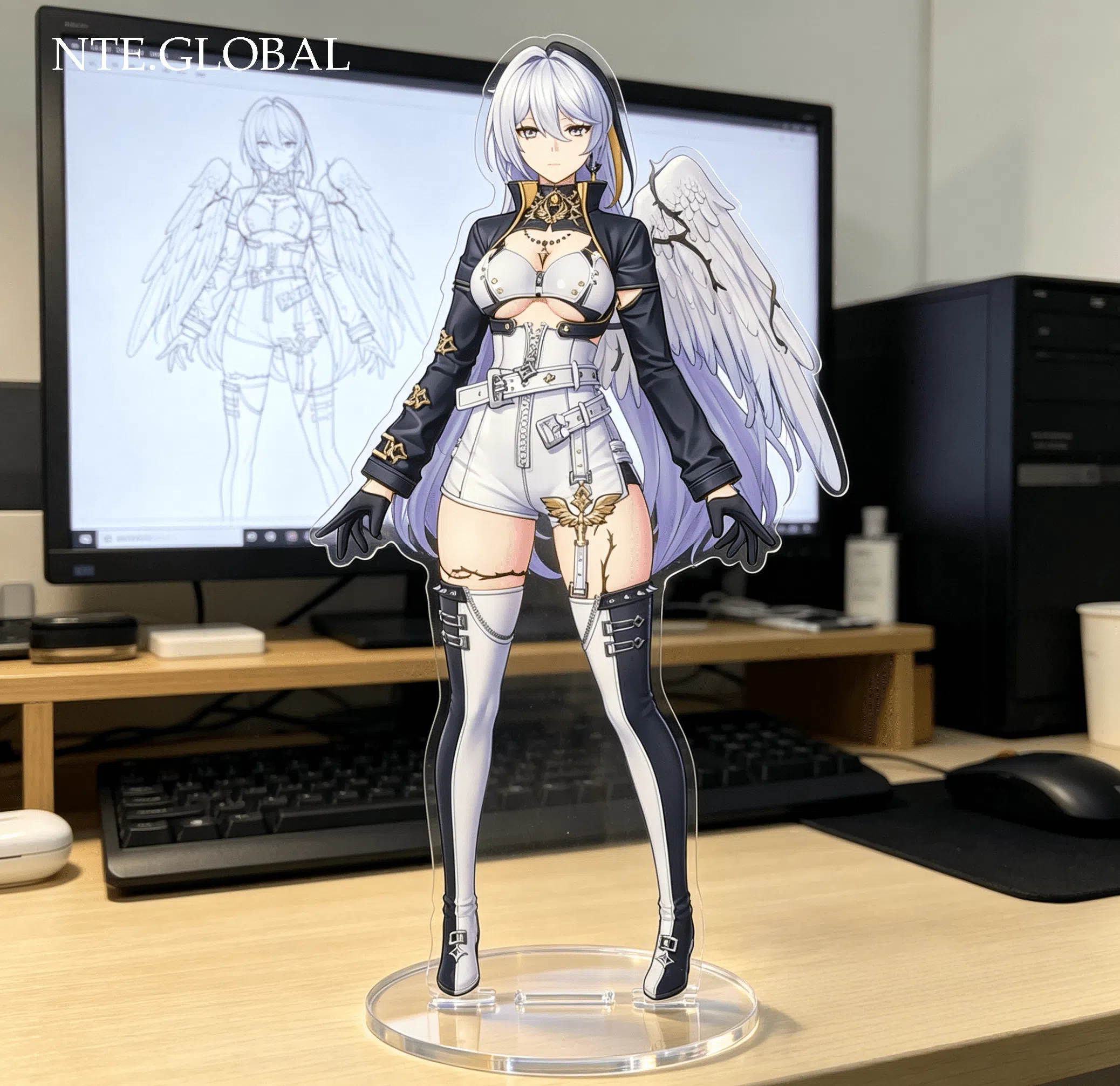 Neverness to Everness (NTE) Character Acrylic Standee Collection – Hethereau Investigator Series