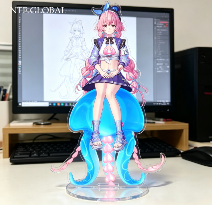 Neverness to Everness (NTE) Character Acrylic Standee Collection – Hethereau Investigator Series