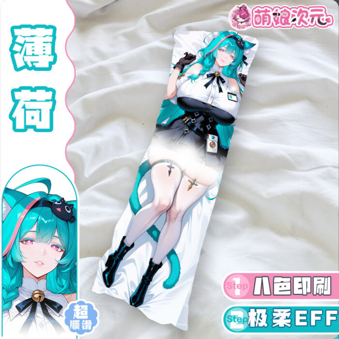 Neverness to Everness (NTE) Mint Dakimakura Character Long Style Body Pillow | nte.global