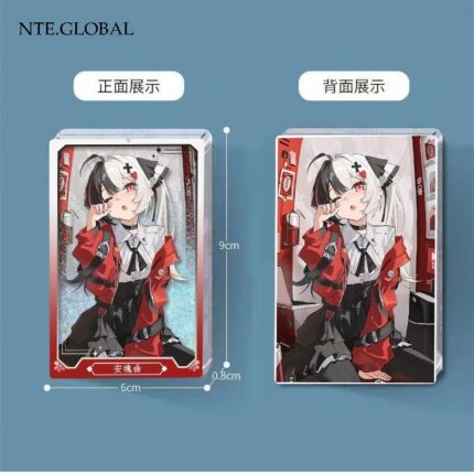 Neverness to Everness Lacrimosa Series - Fluid Quicksand Acrylic Mahjong & Collector's Badge Set