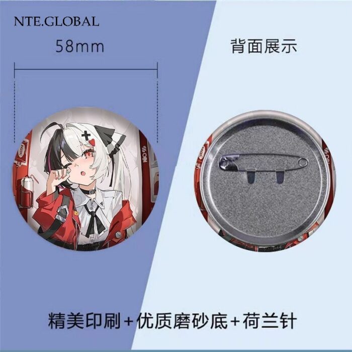 Neverness to Everness Lacrimosa Series - Fluid Quicksand Acrylic Mahjong & Collector's Badge Set