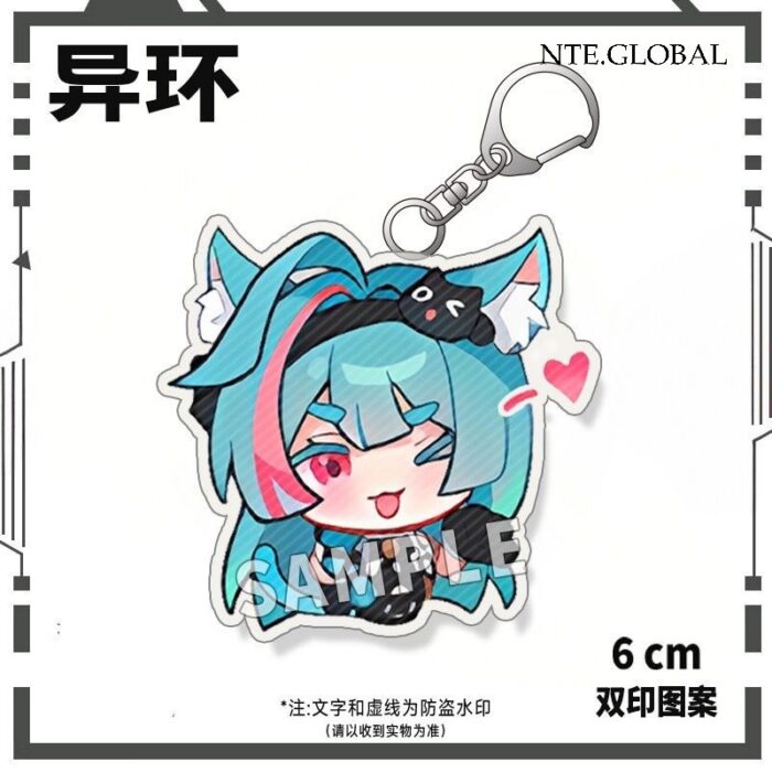 NTE Chibi Double-Sided Acrylic Keychain