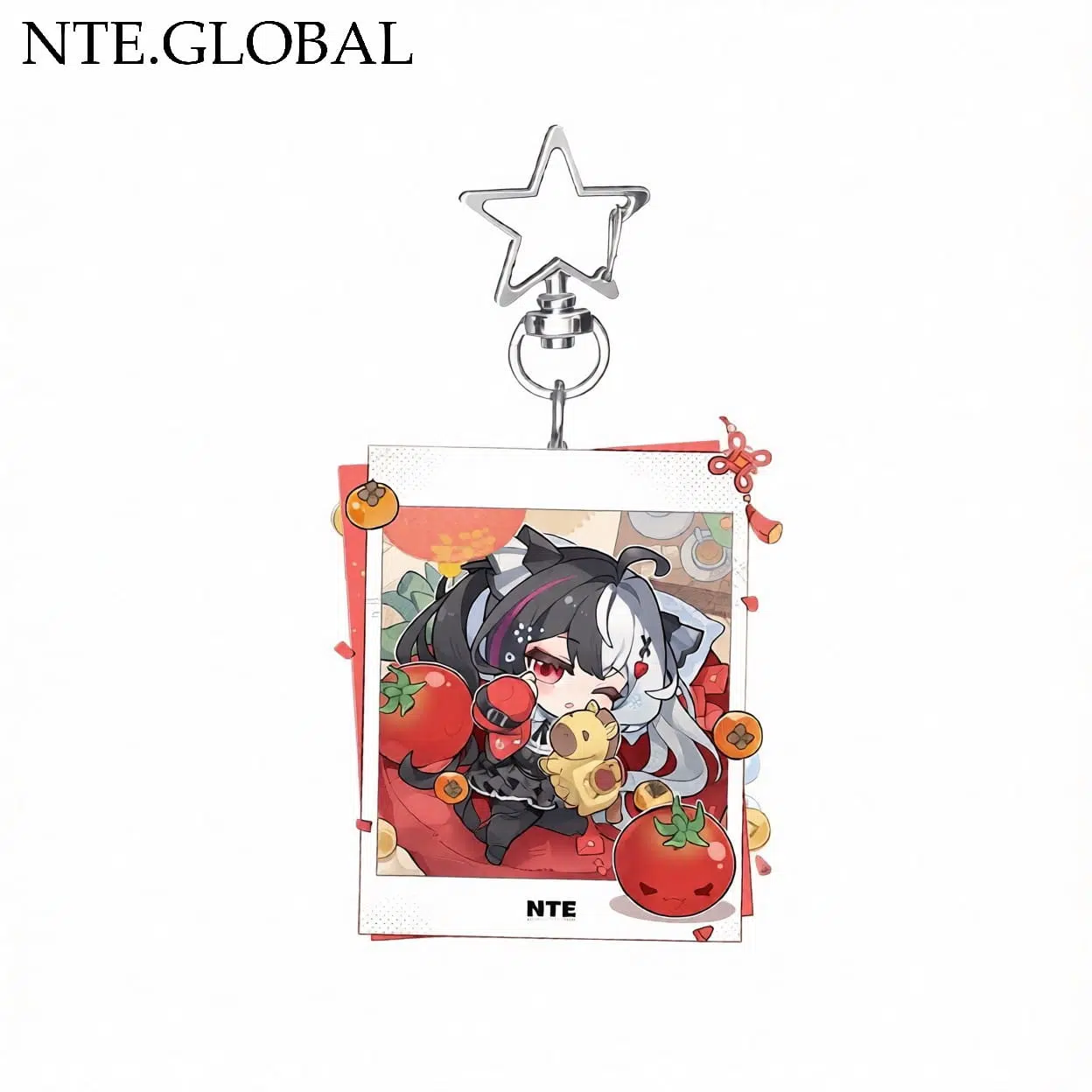 Neverness to Everness (NTE) Chibi Character "Instant Photo" Acrylic Keychain – Festive Series | nte.global