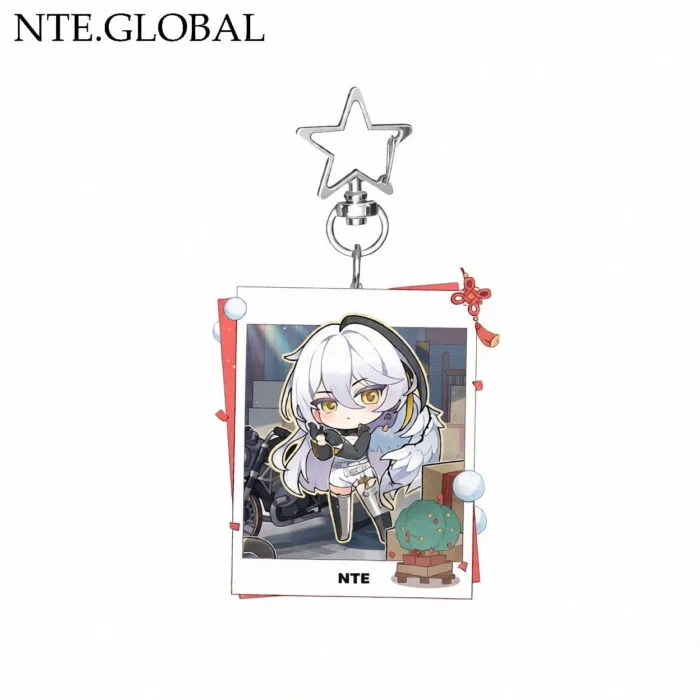 Neverness to Everness (NTE) Chibi Character "Instant Photo" Acrylic Keychain – Festive Series | nte.global