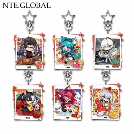 Neverness to Everness (NTE) Chibi Character "Instant Photo" Acrylic Keychain – Festive Series | nte.global