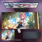 Neverness to Everness Desk Mat Game Large Mouse Pad & HD Non-slip Keyboard Mat | nte.global