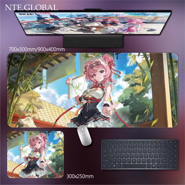 Neverness to Everness Desk Mat Game Large Mouse Pad & HD Non-slip Keyboard Mat | nte.global