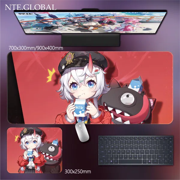 Neverness to Everness Desk Mat Game Large Mouse Pad & HD Non-slip Keyboard Mat | nte.global