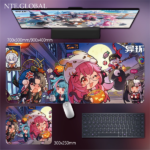 Neverness to Everness Desk Mat Game Large Mouse Pad & HD Non-slip Keyboard Mat | nte.global