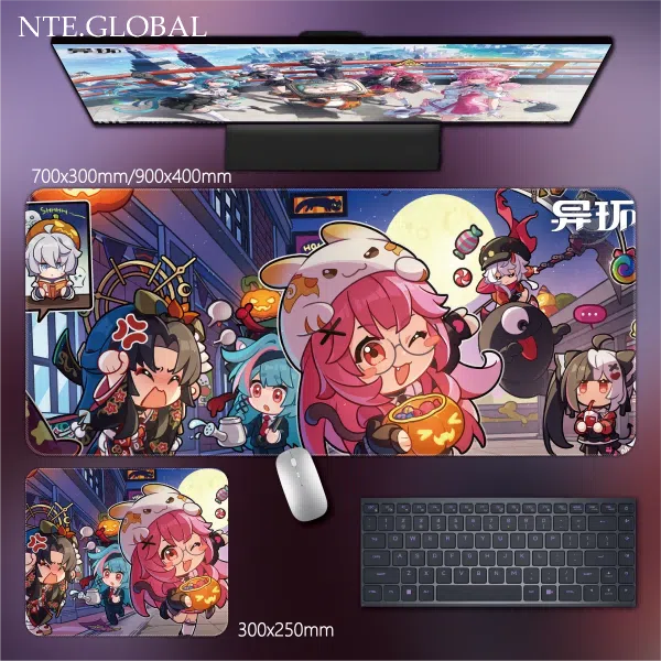Neverness to Everness Desk Mat Game Large Mouse Pad & HD Non-slip Keyboard Mat | nte.global