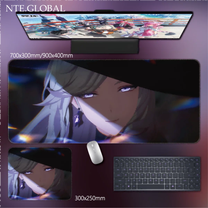 Neverness to Everness Desk Mat Game Large Mouse Pad & HD Non-slip Keyboard Mat | nte.global