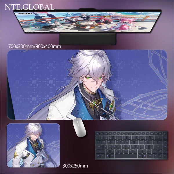 Neverness to Everness Desk Mat Game Large Mouse Pad & HD Non-slip Keyboard Mat | nte.global