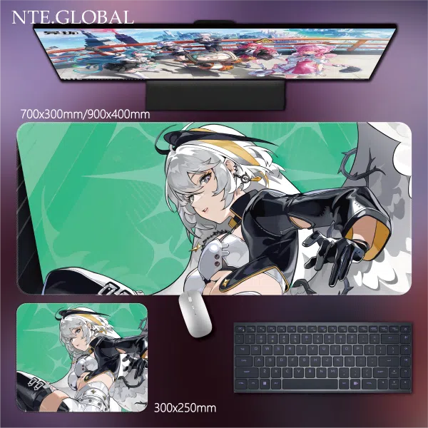 Neverness to Everness Desk Mat Game Large Mouse Pad & HD Non-slip Keyboard Mat | nte.global