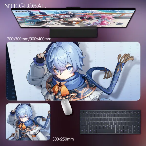 Neverness to Everness Desk Mat Game Large Mouse Pad & HD Non-slip Keyboard Mat | nte.global