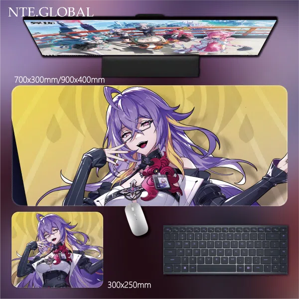 Neverness to Everness Desk Mat Game Large Mouse Pad & HD Non-slip Keyboard Mat | nte.global