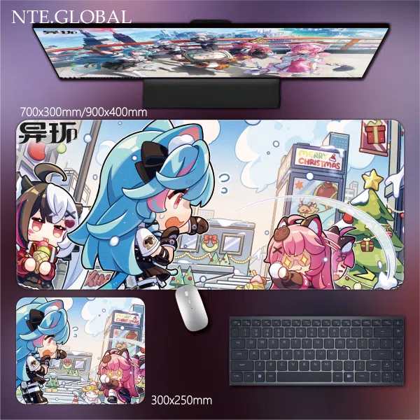 Neverness to Everness Desk Mat Game Large Mouse Pad & HD Non-slip Keyboard Mat | nte.global