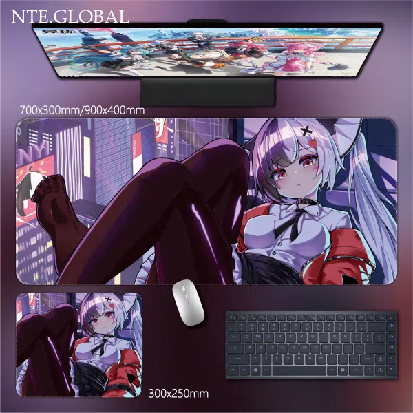 Neverness to Everness Desk Mat Game Large Mouse Pad & HD Non-slip Keyboard Mat | nte.global