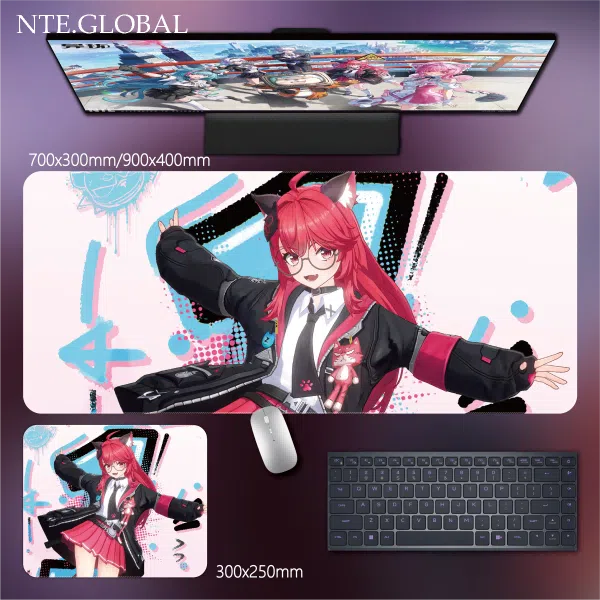 Neverness to Everness Desk Mat Game Large Mouse Pad & HD Non-slip Keyboard Mat | nte.global
