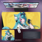 Neverness to Everness Desk Mat Game Large Mouse Pad & HD Non-slip Keyboard Mat | nte.global
