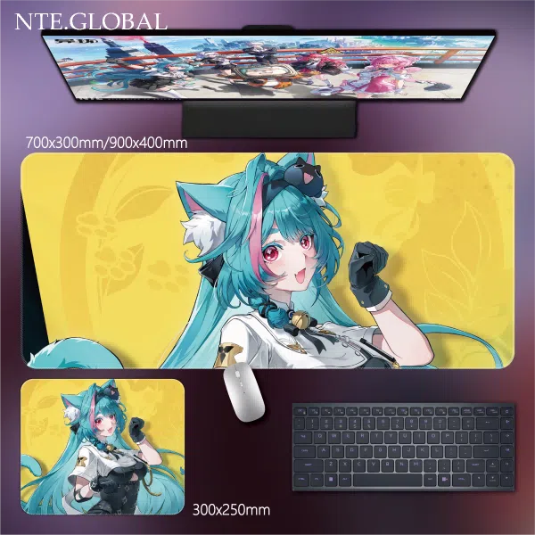 Neverness to Everness Desk Mat Game Large Mouse Pad & HD Non-slip Keyboard Mat | nte.global