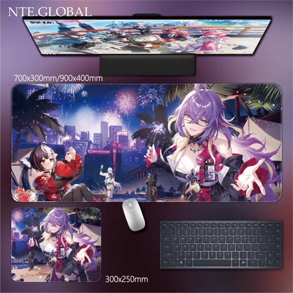 Neverness to Everness Desk Mat Game Large Mouse Pad & HD Non-slip Keyboard Mat | nte.global
