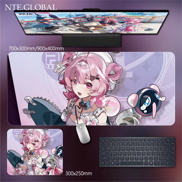 Neverness to Everness Desk Mat Game Large Mouse Pad & HD Non-slip Keyboard Mat | nte.global