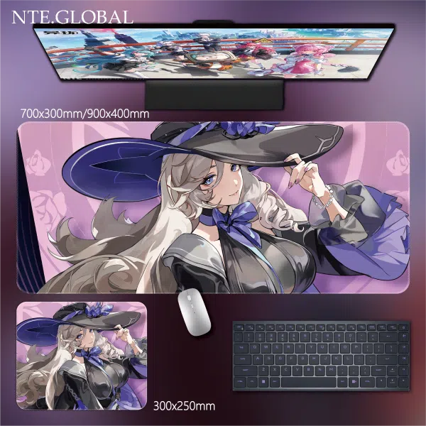 Neverness to Everness Desk Mat Game Large Mouse Pad & HD Non-slip Keyboard Mat | nte.global