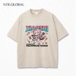 NTE Retro Distressed Chiz, Mint, Nanally Summer Oversize T-Shirt | nte.global