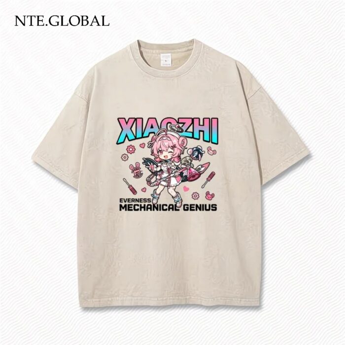 NTE Retro Distressed Chiz, Mint, Nanally Summer Oversize T-Shirt | nte.global