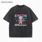 NTE Retro Distressed Chiz, Mint, Nanally Summer Oversize T-Shirt | nte.global