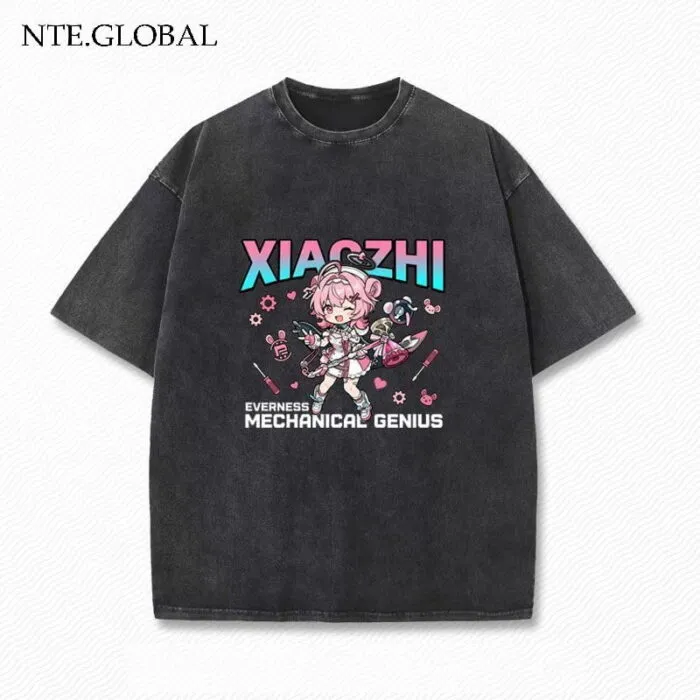 NTE Retro Distressed Chiz, Mint, Nanally Summer Oversize T-Shirt | nte.global