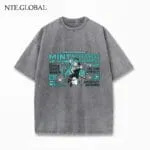 NTE Retro Distressed Chiz, Mint, Nanally Summer Oversize T-Shirt | nte.global