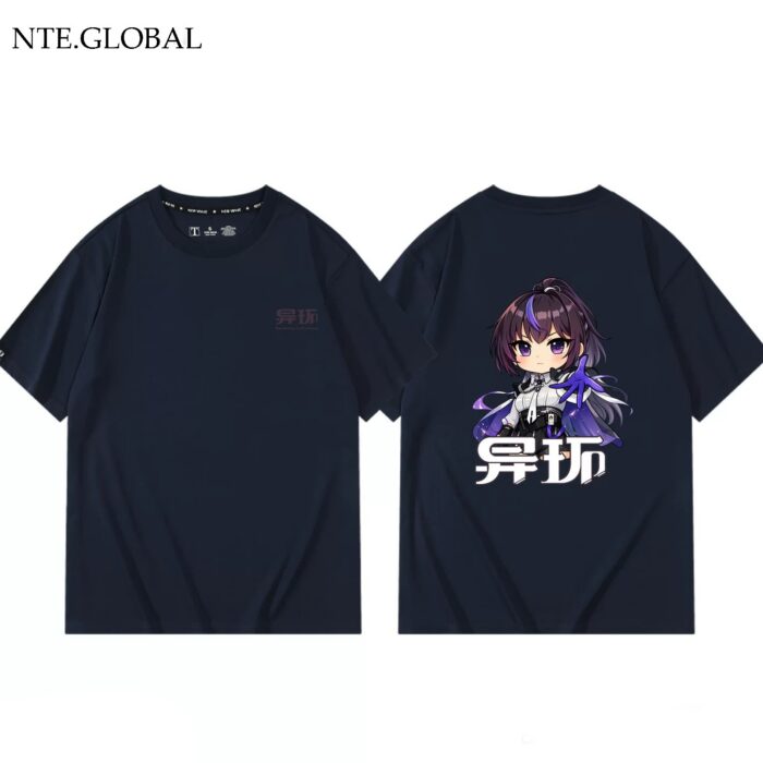 Neverness to Everness (NTE) Alphard, Mint, Lacrimosa Chibi T-Shirt | nte.global