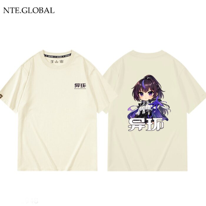 Neverness to Everness (NTE) Alphard, Mint, Lacrimosa Chibi T-Shirt | nte.global