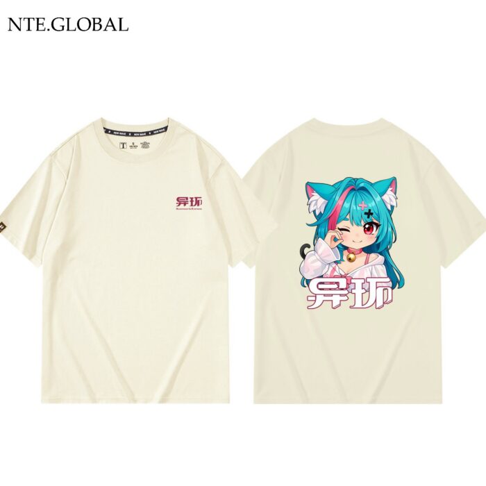 Neverness to Everness (NTE) Alphard, Mint, Lacrimosa Chibi T-Shirt | nte.global