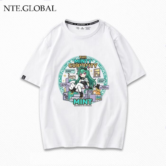 Neverness to Everness (NTE) Chiz, Mint, Nanally Summer Loose T-Shirt | nte.global