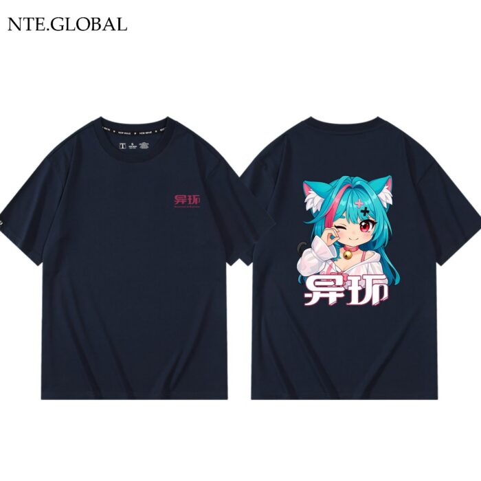 Neverness to Everness (NTE) Alphard, Mint, Lacrimosa Chibi T-Shirt | nte.global