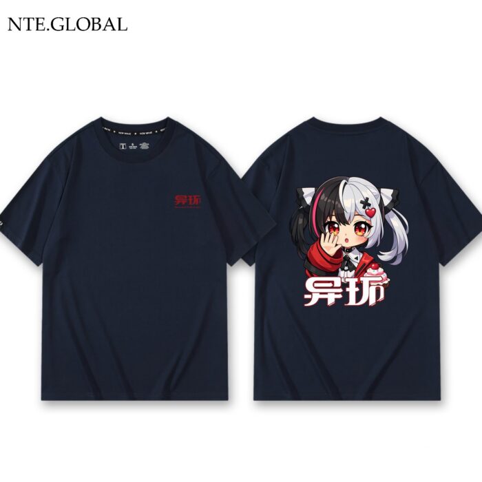 Neverness to Everness (NTE) Alphard, Mint, Lacrimosa Chibi T-Shirt | nte.global