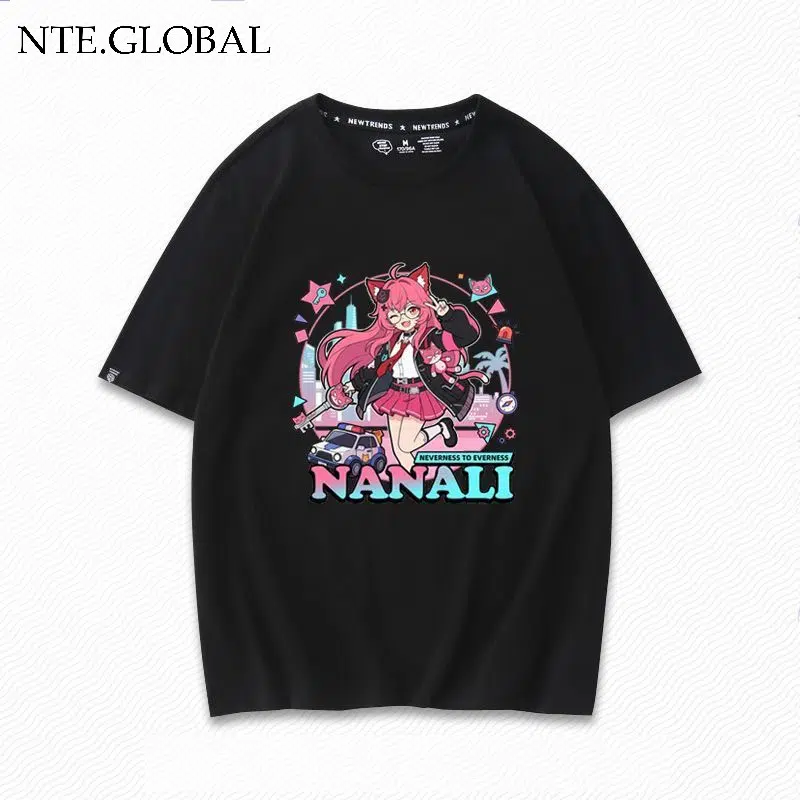 Neverness to Everness (NTE) Chiz, Mint, Nanally Summer Loose T-Shirt  | nte.global