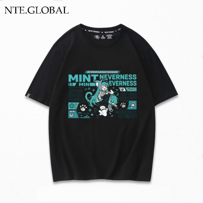 Neverness to Everness (NTE) Chiz, Mint, Nanally Summer Loose T-Shirt | nte.global