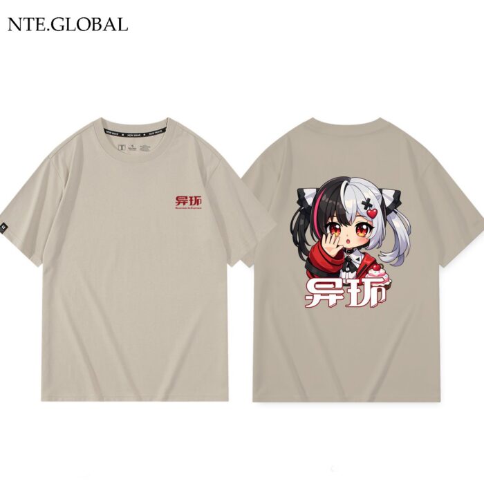 Neverness to Everness (NTE) Alphard, Mint, Lacrimosa Chibi T-Shirt | nte.global