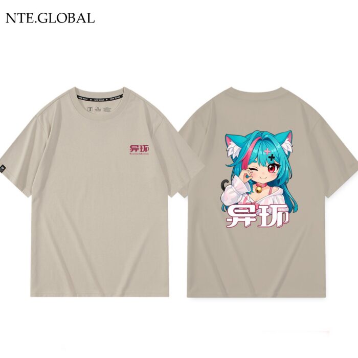 Neverness to Everness (NTE) Alphard, Mint, Lacrimosa Chibi T-Shirt | nte.global