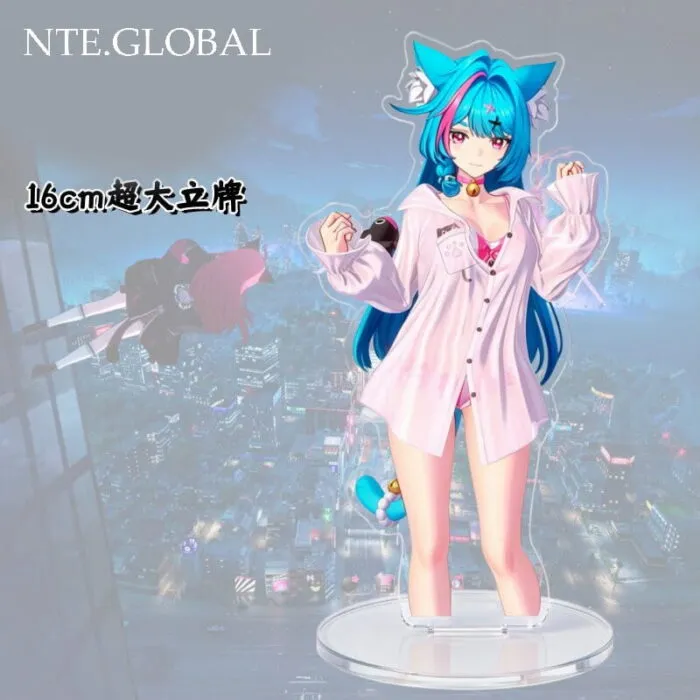 Nanally Mint Chiz NTE 16cm Acrylic Stand 나나리 민트 치즈 이환 굿즈 nte.global