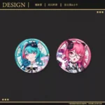 NTE Mint Nanally Laser Ticket Badge Photocard Set Neverness to Everness Merch Menthe ミント ナナリ Neverness to Everness グッズ NTE グッズ 이환 굿즈 민트 나나리 | nte.global